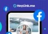How to Add Clickable Link to Facebook profile in 2021 Using HeyLink.me?