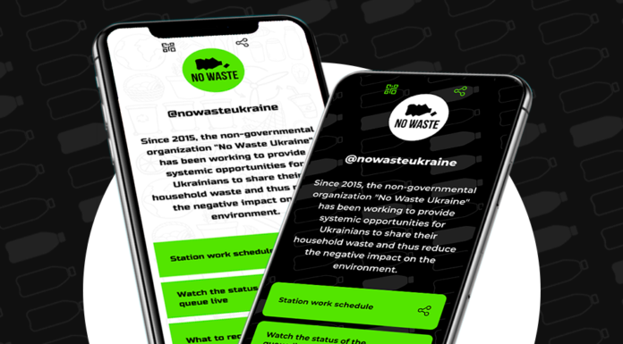 HeyLink.me & NoWaste Ukraine collaboration