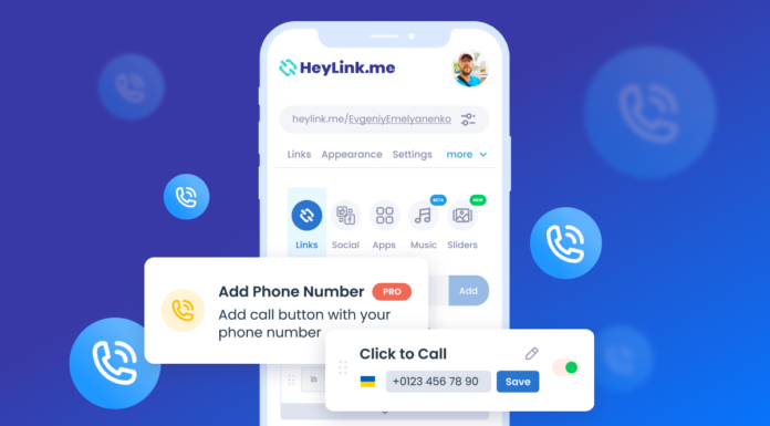 How to Add Phone Number on HeyLink.me?