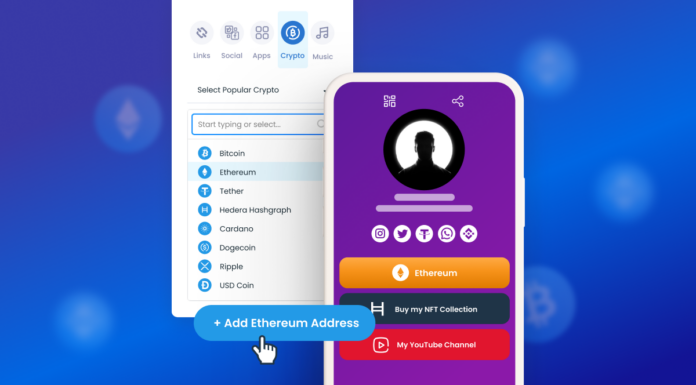 How to Add Ethereum Wallet Address on HeyLink.me?