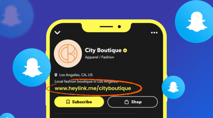How to Add Clickable Snapchat Bio Link using HeyLink.me in 2022?