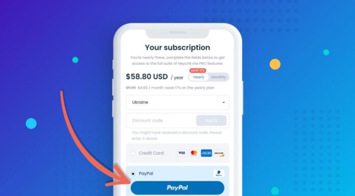 How to Subscribe / Upgrade to PRO HeyLink.me using PayPal?