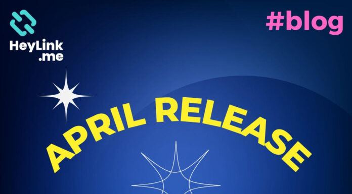 April release on HeyLink.me!