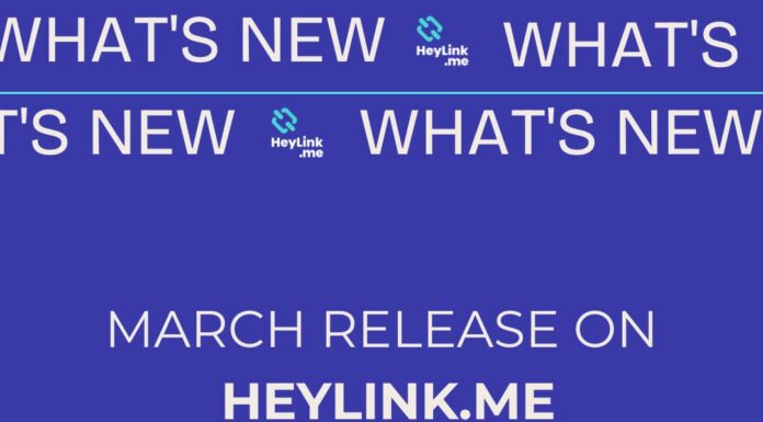 March release on HeyLink.me!