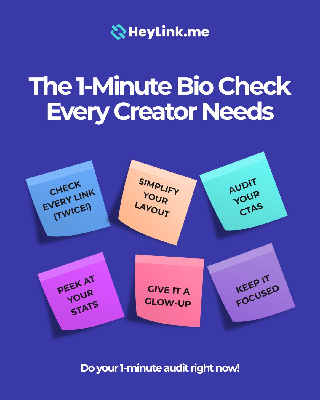 The 1-Minute Bio Check Every Creator Needs