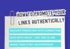 How to Promote Your Links Authentically Image