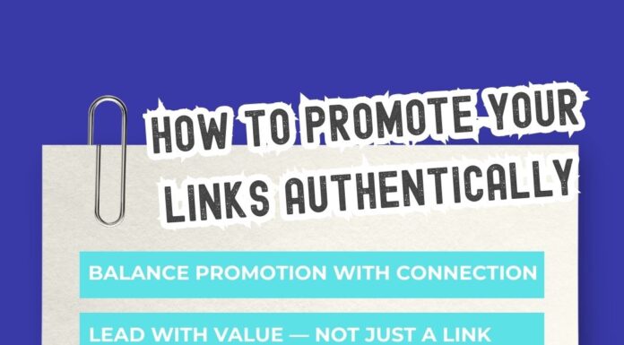 How to Promote Your Links Authentically