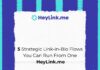 5 Strategic Link-in-Bio Flows You Can Run From One HeyLink.me